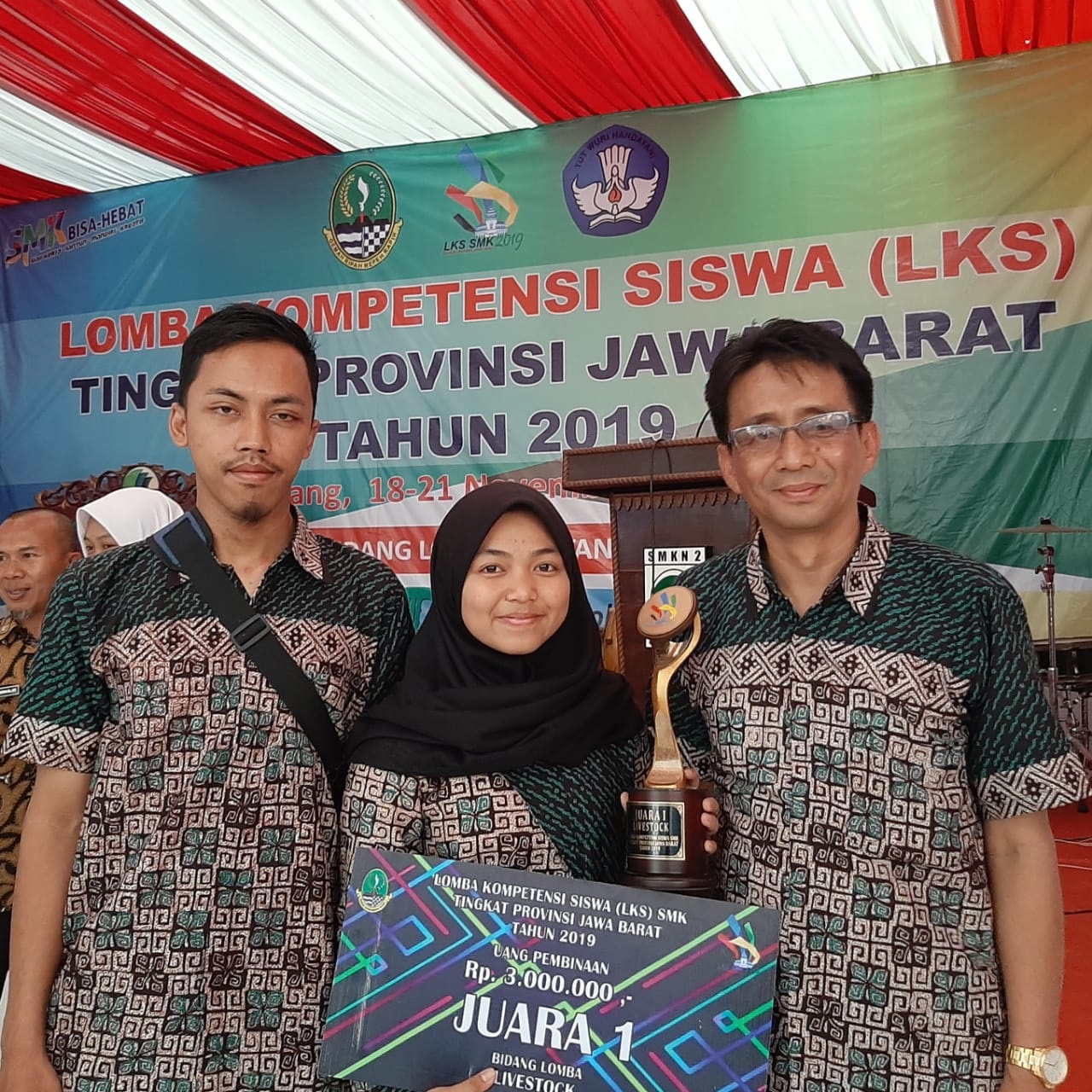 Juara I LKS Tingkat Provinsi Jawa Barat
